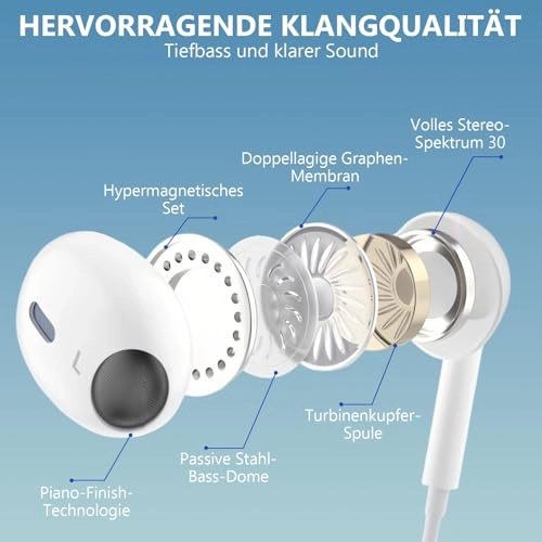 Kabel kopfhörer Wired Headphone