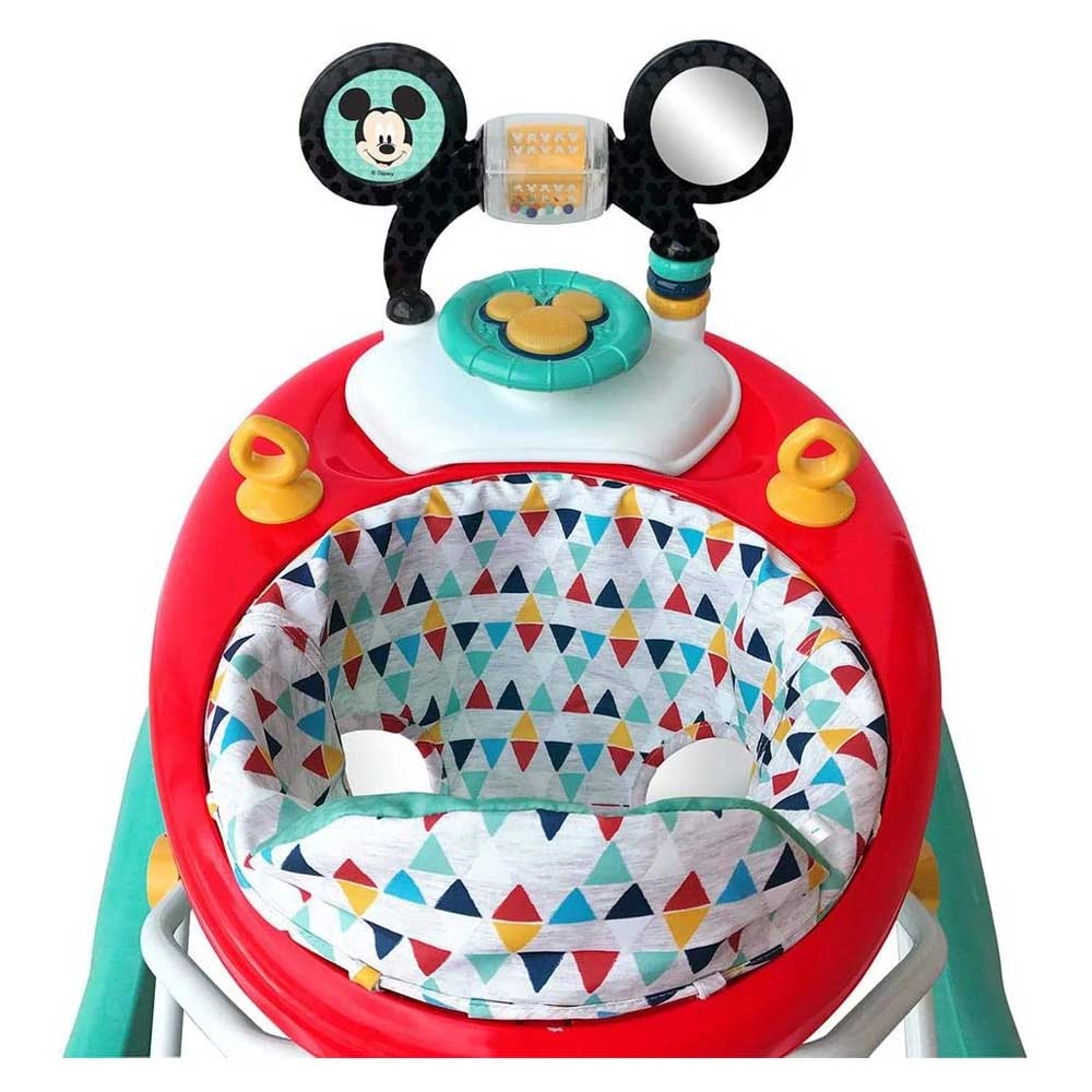 Mickey Mouse Happy Triangles Walker - 3 Height Positions 10 Kg