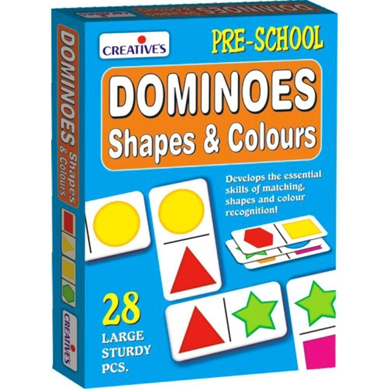 Counting and Colours Dominoes - 18 months - 10 years 28 pieces