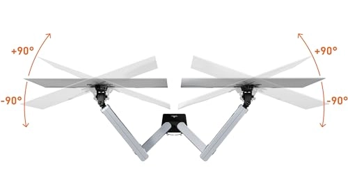 Monitor Mount Select - For 2 Screens 32" VESA 75 x 75 mm or 100 x 100 mm