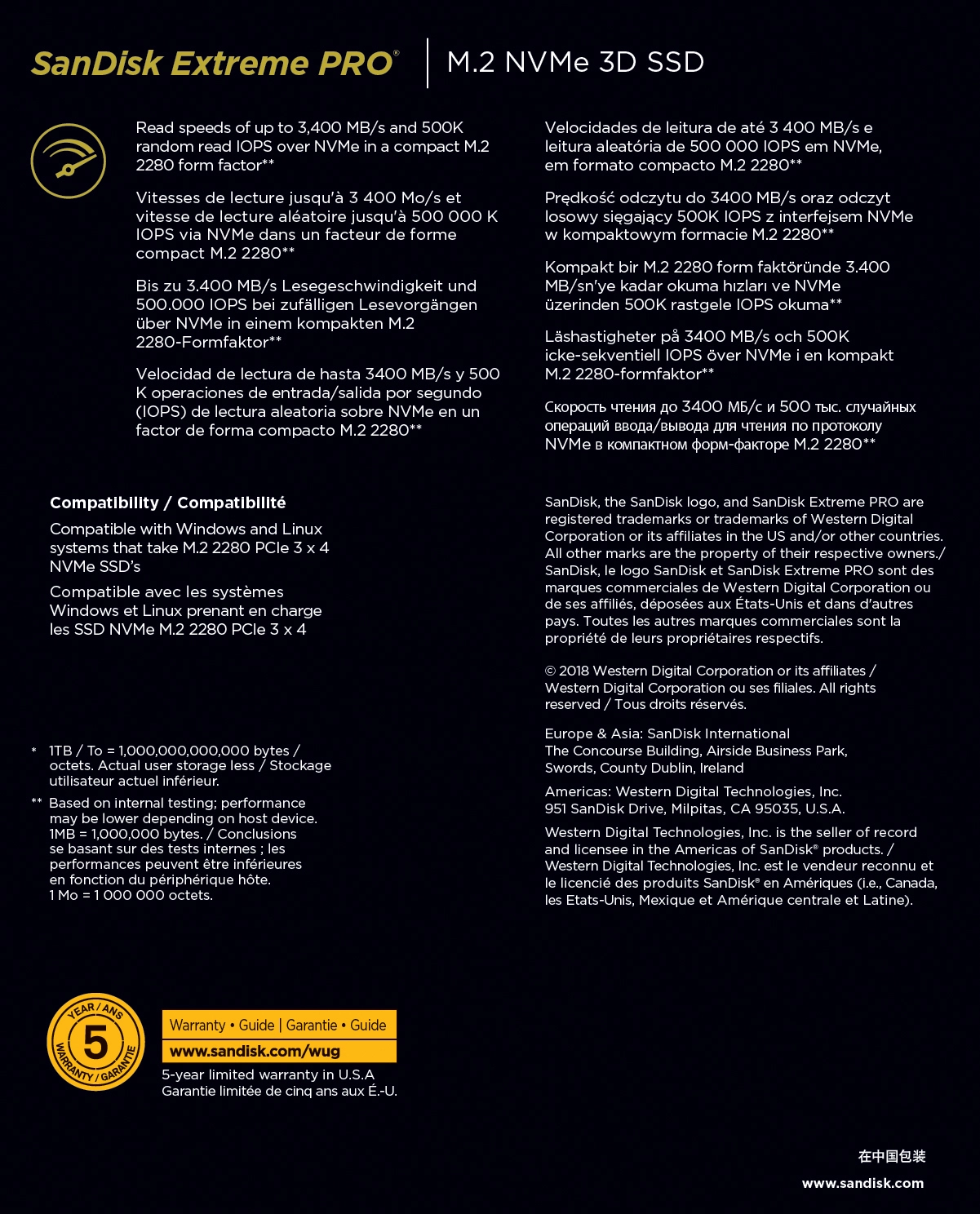 Extreme Portable SSD - 1TB