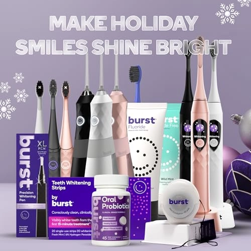 Pro 2.0 Sonic Toothbrush - Smart Pressure Sensor 5 Modes USB-C Charging