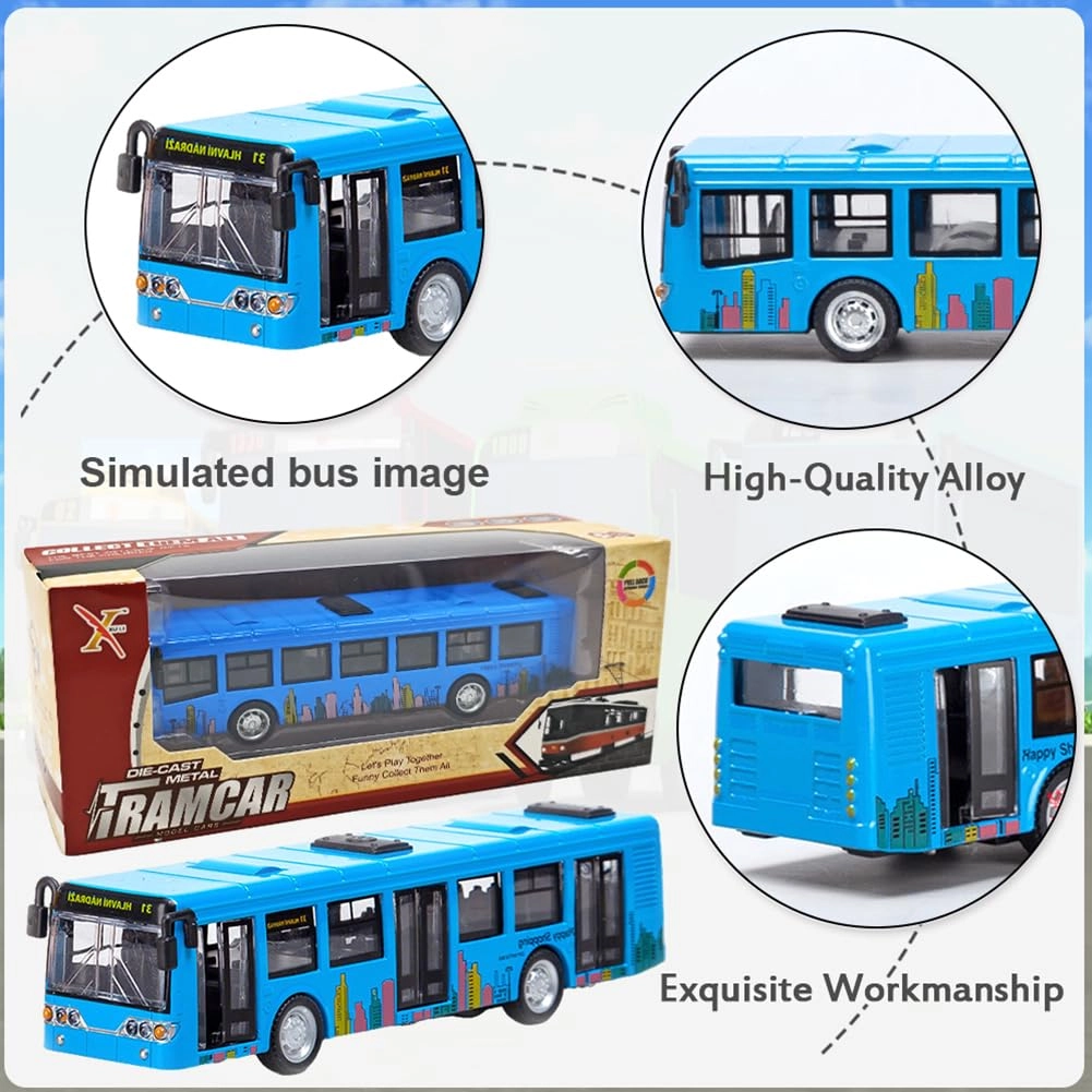 Bus Model Car - 1pcs