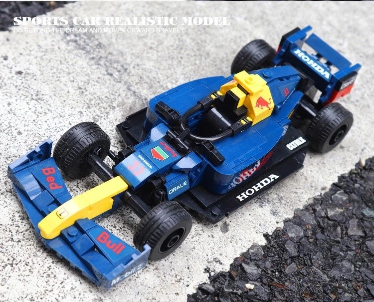 13014 Assembled Sports Car Model - ABS