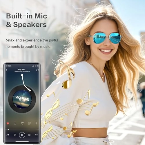 AI Smart Glasses - Bluetooth 163 Languages Anti-Blue Light