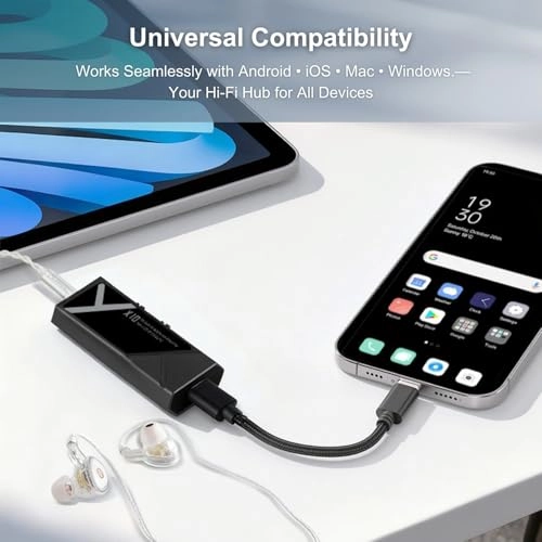 X10 - Portable Headphone Amplifier DAC USB-C Hi-Res