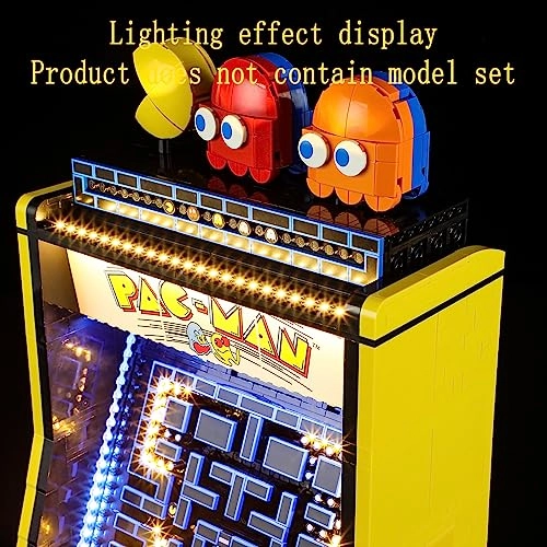 LED Light Kit for LEGO Icons PAC Man Arcade 10323 - Movie 4.5-5V