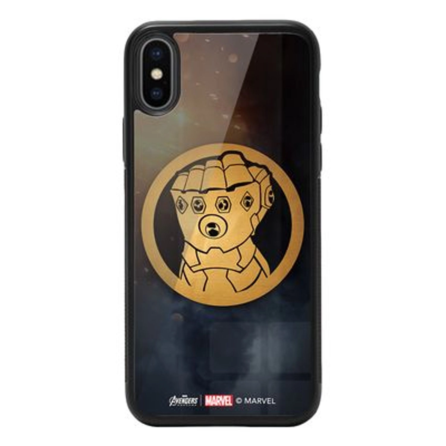 Wackylicious Infinity Gauntlet Cover Back Case for iPhone Xs Max