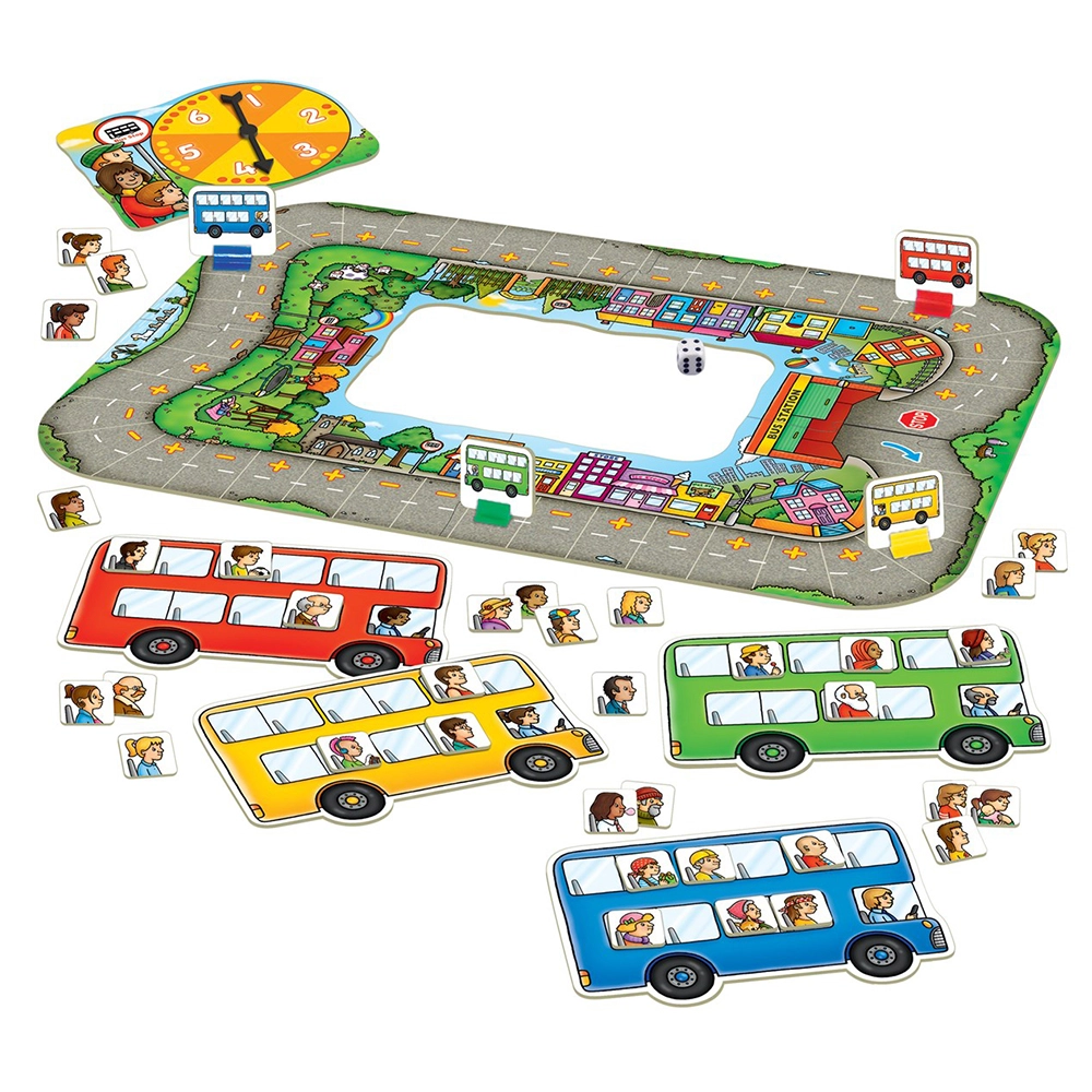 Bus Stop Board Game - 4 to 7 yrs