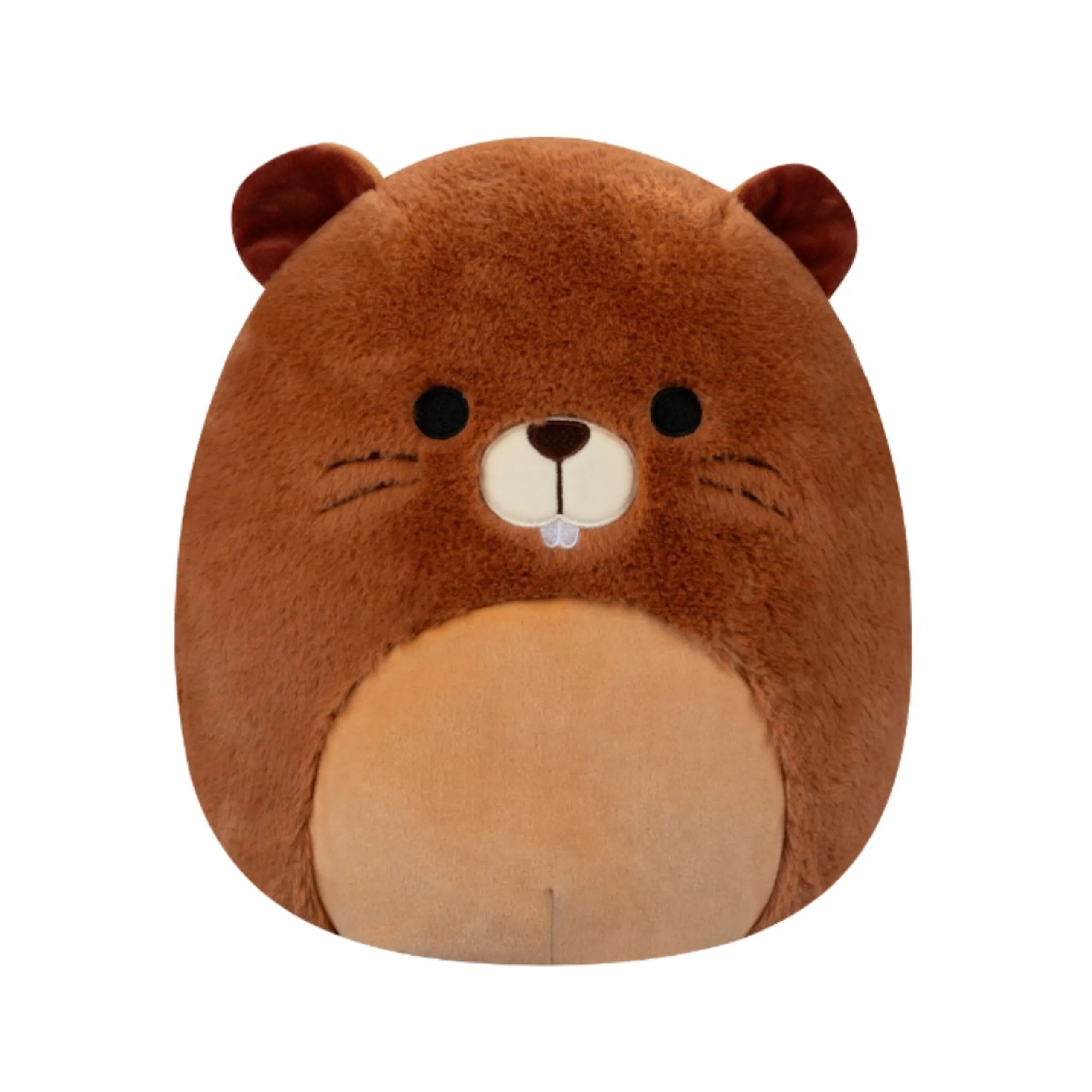 Squishmallows Fuzzamallows Chip Beaver - 12-Inch Plush