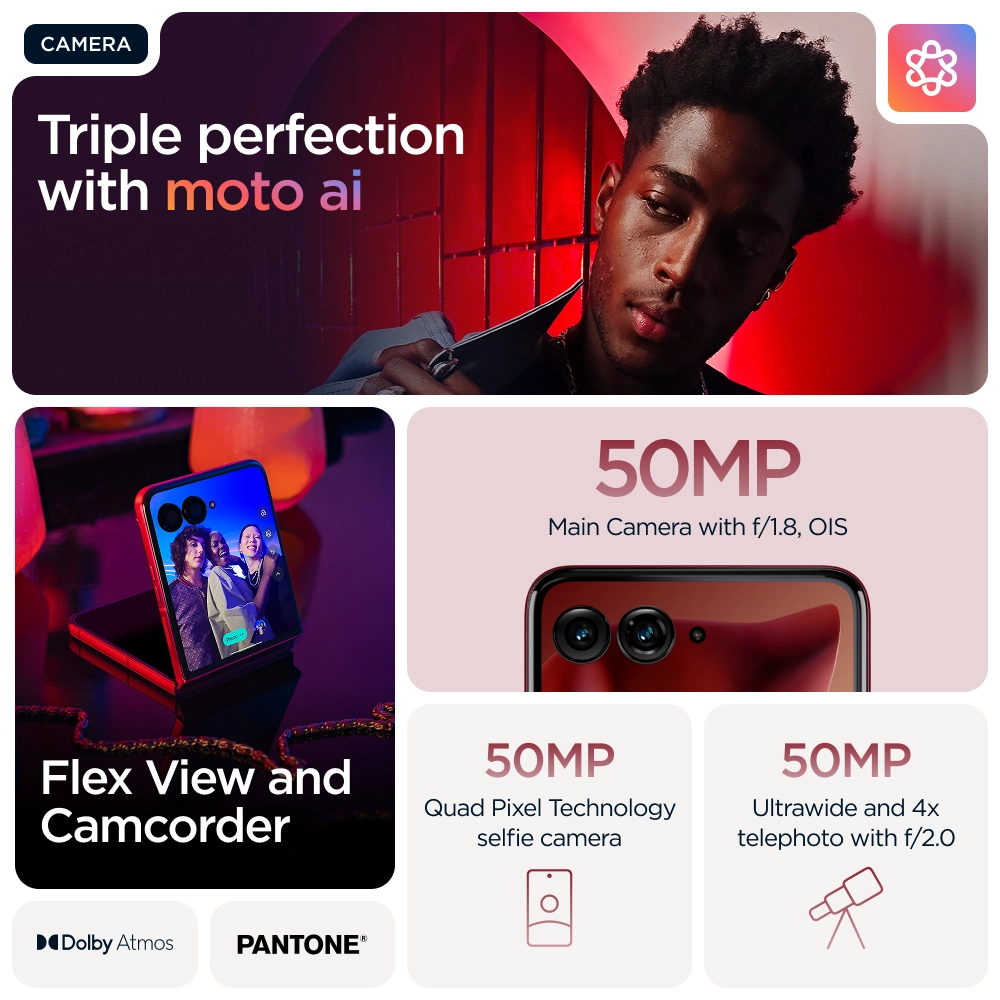 Razr 60 Ultra - 16GB 512GB + Moto Buds + Screen Damage Protection