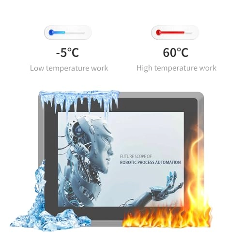 Integrated Industrial Panel PC - 16G RAM 17 Inches Core i5 7200U