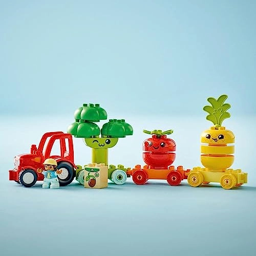 DUPLO My First Fruit and Vegetable Tractor (10982) - Multicolor 18 months and up