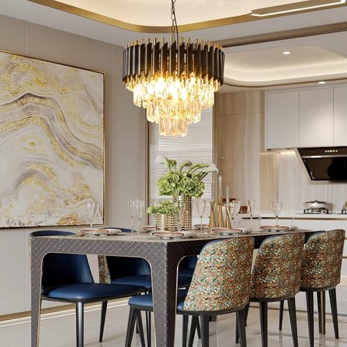 Latus Nordic Crystal Chandelier - 3 Tier E14 x16