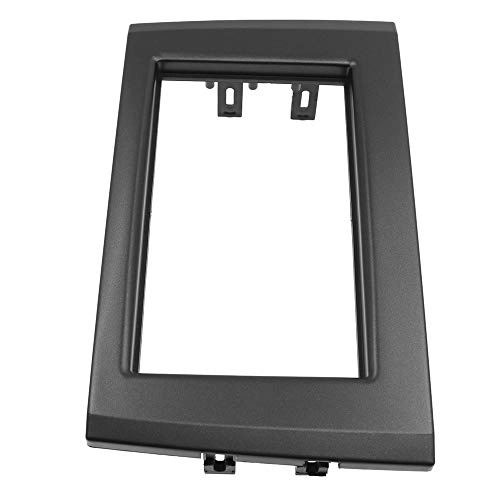 Center Console Radio Fascia - Double Din 178x102mm Silver