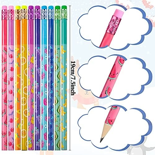 40 Pieces Scented Pencils