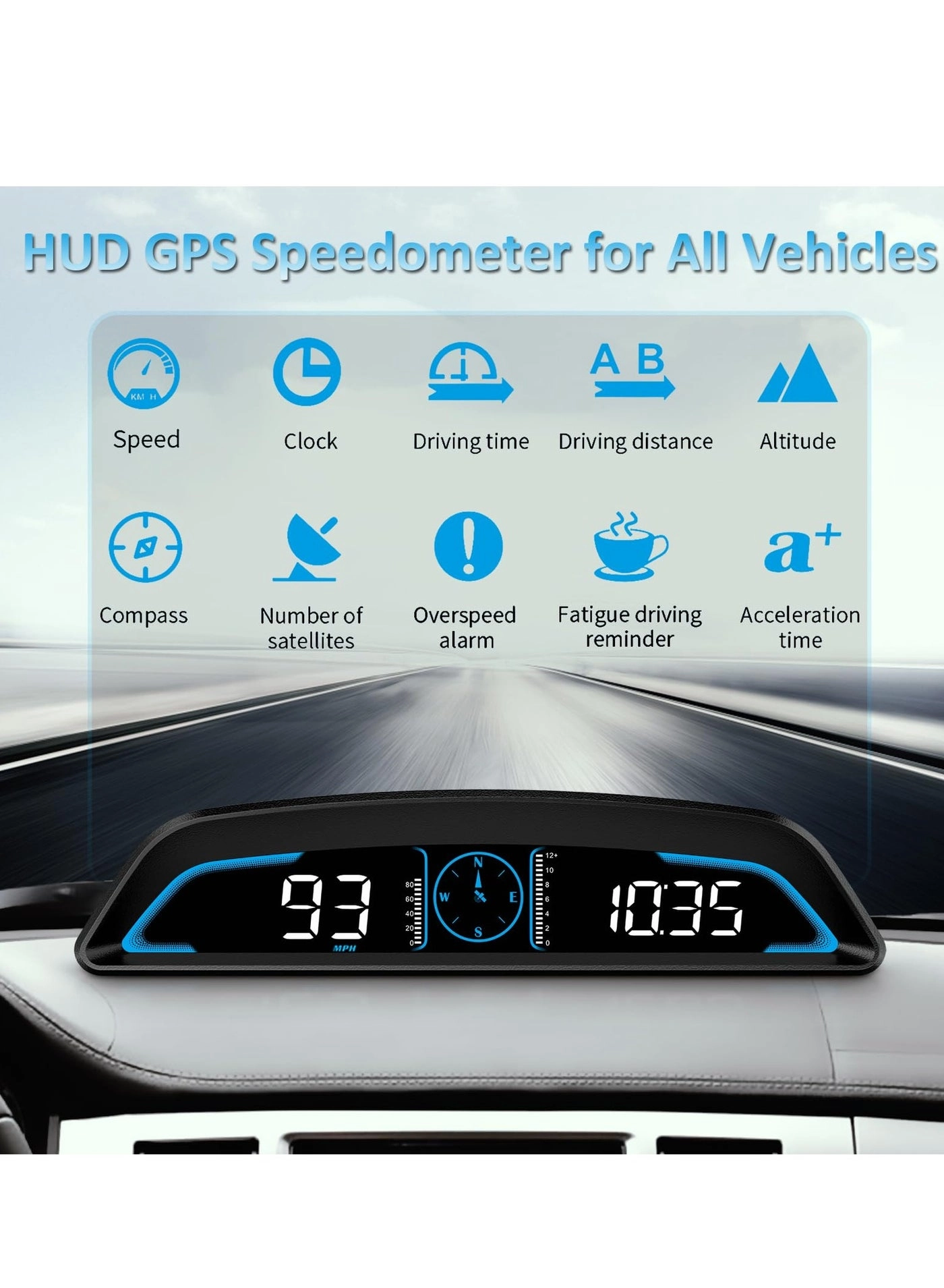 Digital GPS Speedometer - 1 PCS