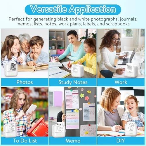 Mini Printer X5 - 1200mAh 10 Rolls