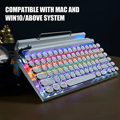 Typewriter Keyboard - QWERTY Bluetooth