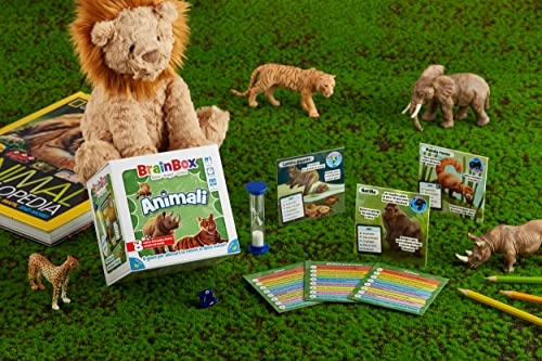 BrainBox: Animals - 1+ Player 8+ Years Italian
