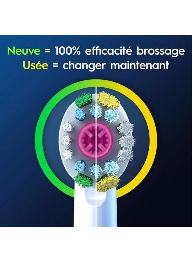 Pro 3D White - Pack of 8 Replacement Brushes