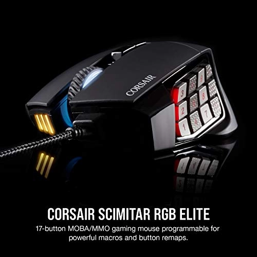 SCIMITAR ELITE RGB MMO Gaming Mouse - Wireless