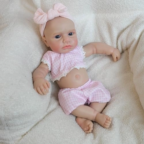 LouLou Reborn Baby Doll - 18 inch Full Silicone Ages 3+