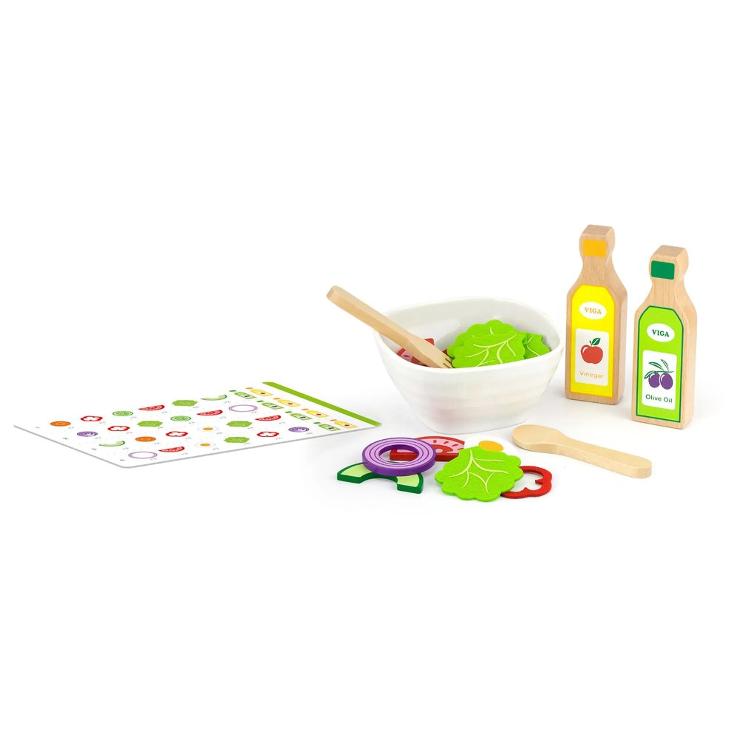 Salad Play Set - 36 pcs (PCG-51605)