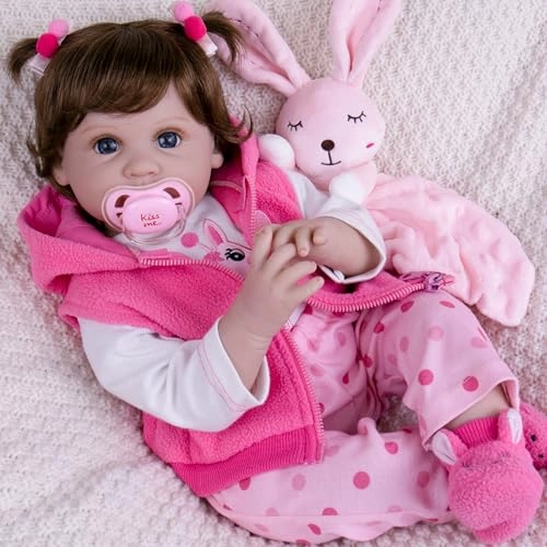 Reborn Baby Doll - 22 inch Vinyl Girl Ages 3+
