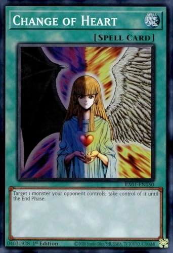 Change of Heart - RA01-EN050 1st Edition Ultra Rare