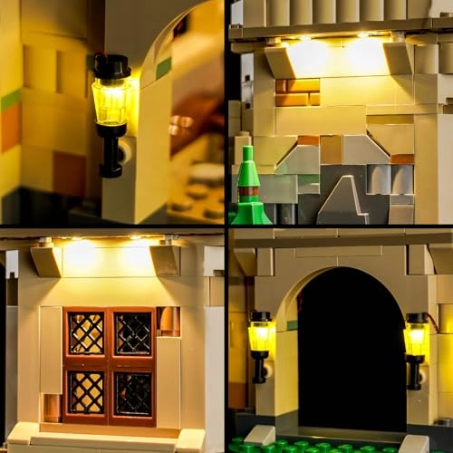 LED Light Set - Compatible with Lego 76447 Hogwarts Castle DIY