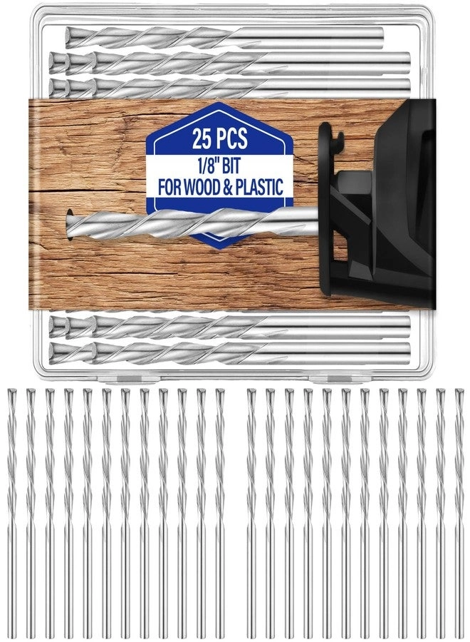 Tondiamo Spiral Upcut Router Bits - 1/8 Inch 1/8 Inch 25 Pcs