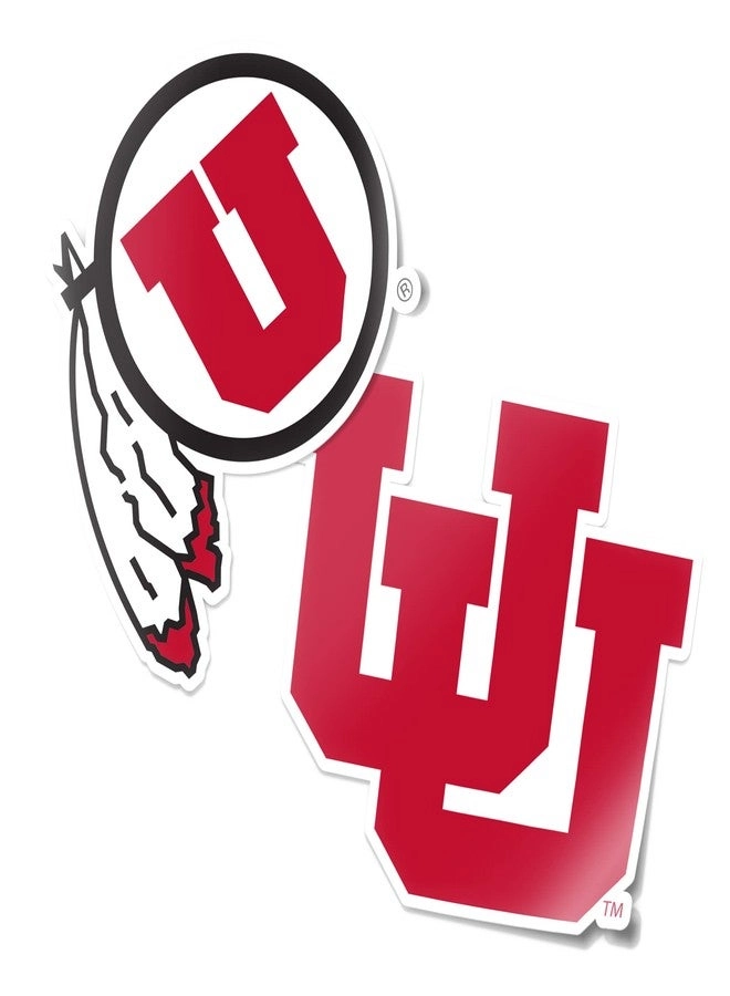 Desert Cactus University of Utah Sticker Book Vinyl Decal 4 pcs
