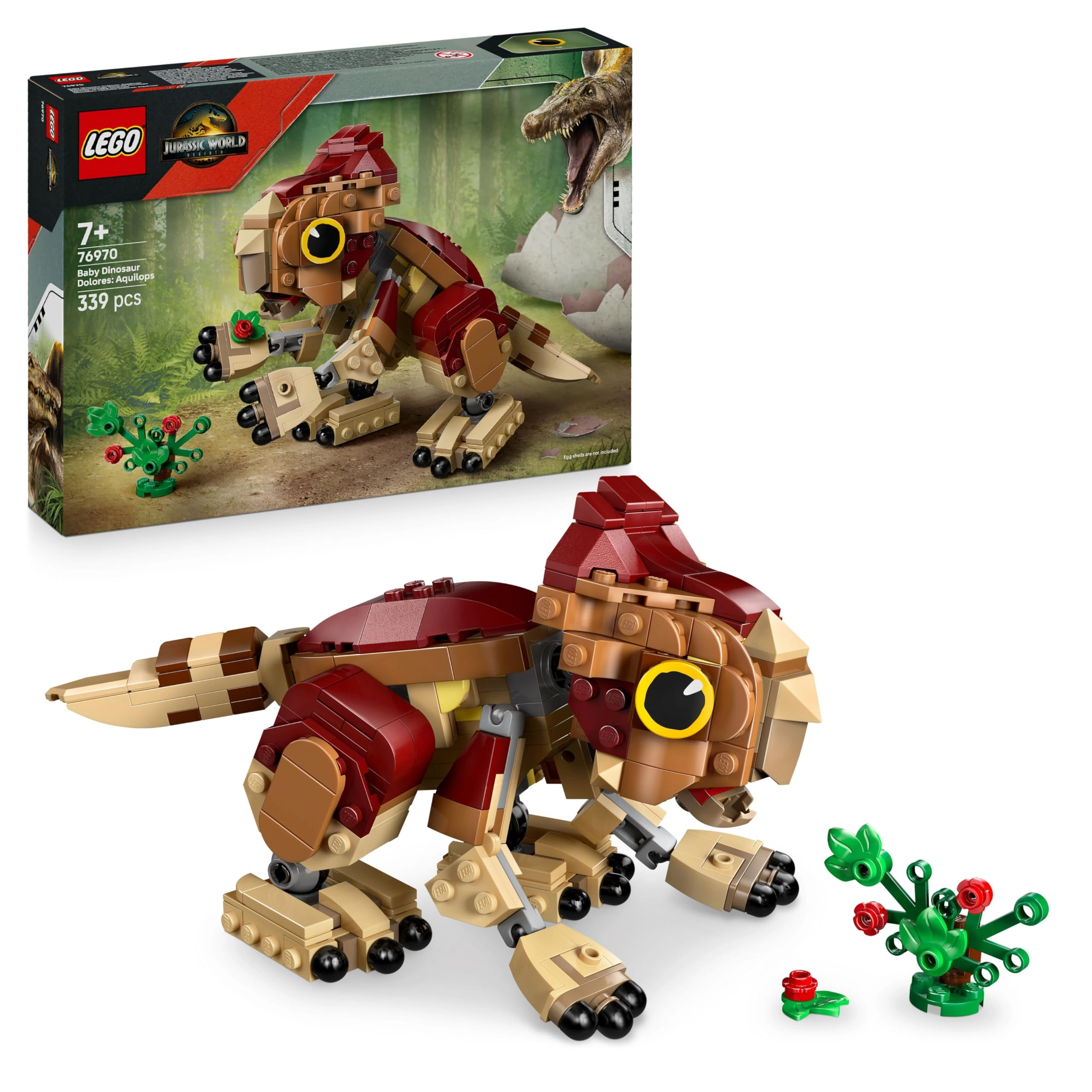 LEGO Jurassic World Aquilops 76970 - Baby Dinosaur Dolores
