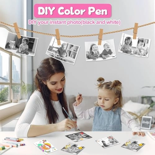 CL5 mini camera printer - 1080P HD 3 Print Rolls