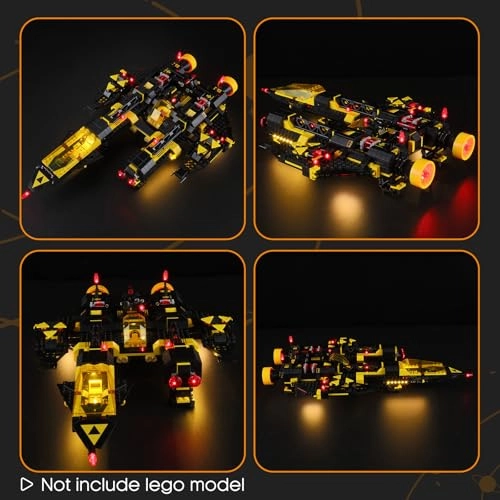 Led Lighting Kit for LEGO Blacktron Renegade 10355 - Plastic 1