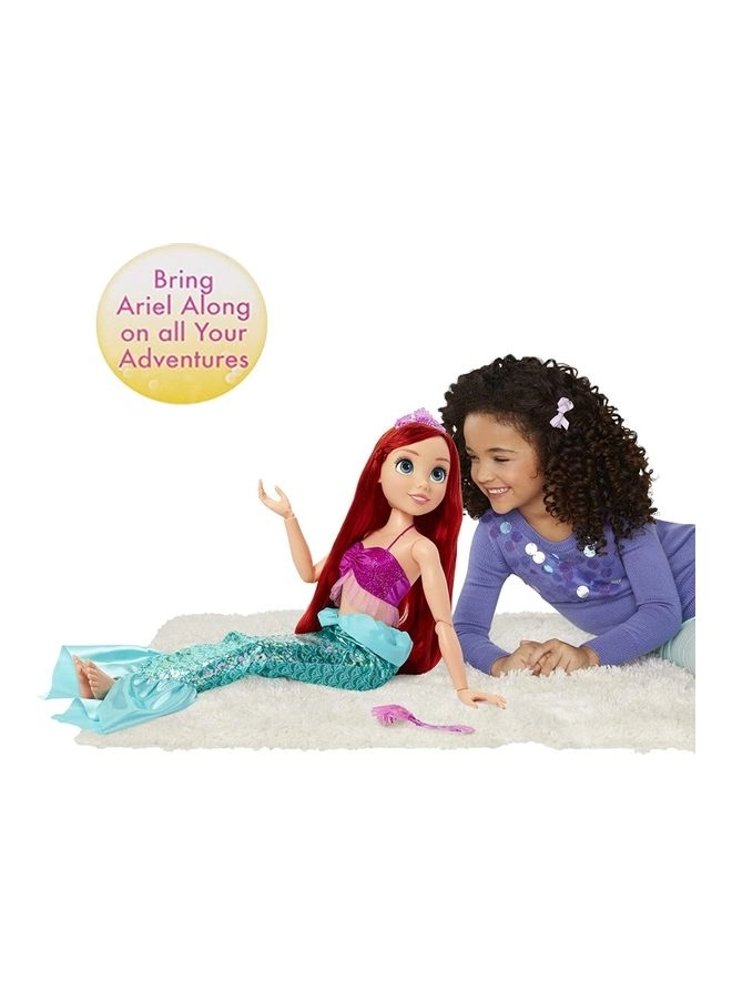 Ariel Doll - 32-Inches Plastic Ages 3+