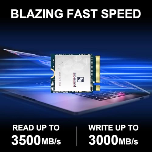 NVMe PCIe Gen4 SSD - 256GB M.2 2230