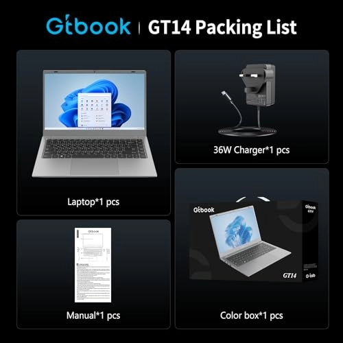 GT14 - 14'' 256GB 8GB Intel Pentium Gold 6500Y