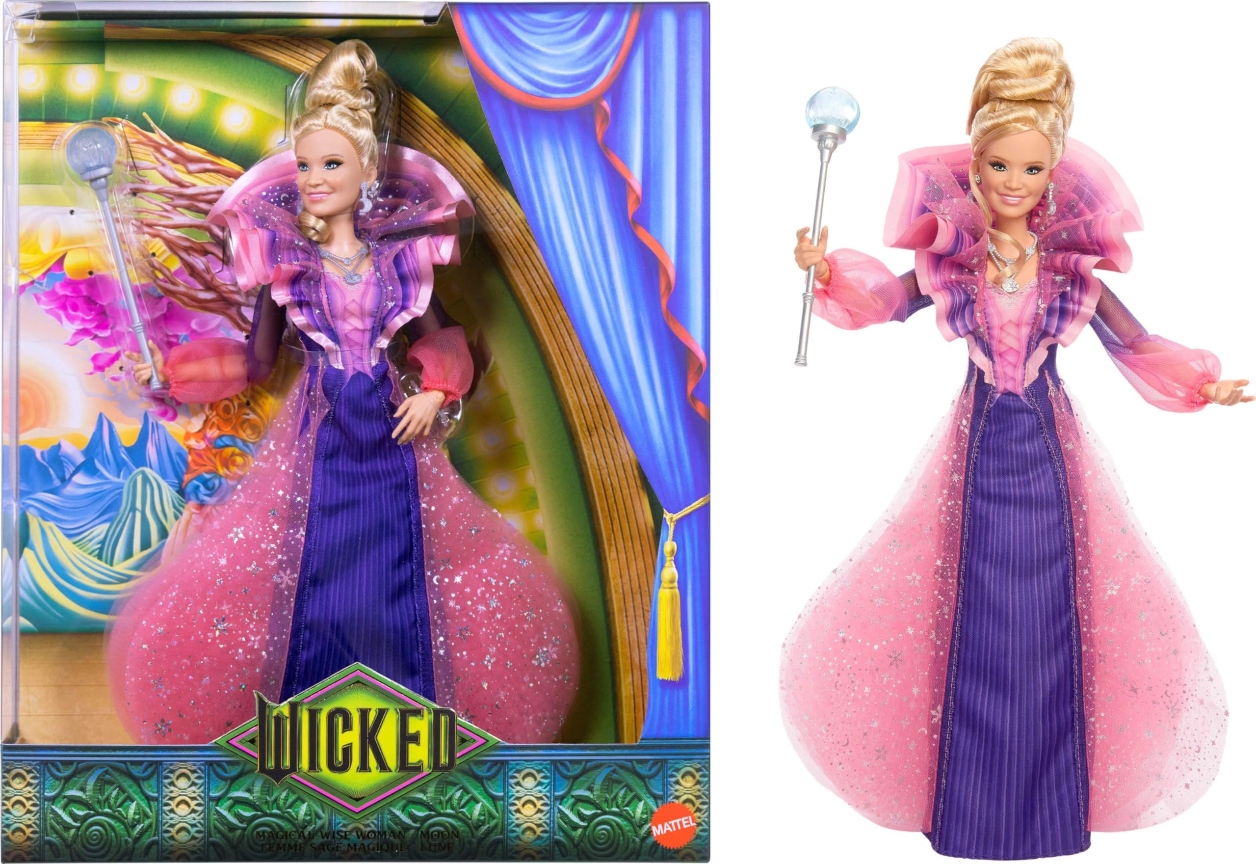 Mattel Wicked Woman Wise Magic Moon - Removable Luxury Outfit 11 points of articulation Ages 6+