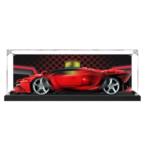 Acrylic Display Case - Compatible with Lego 62 x 30 x 20 cm