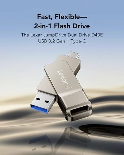 Dual Drive - USB 3.0 USB Type-C | USB Type-A 64GB