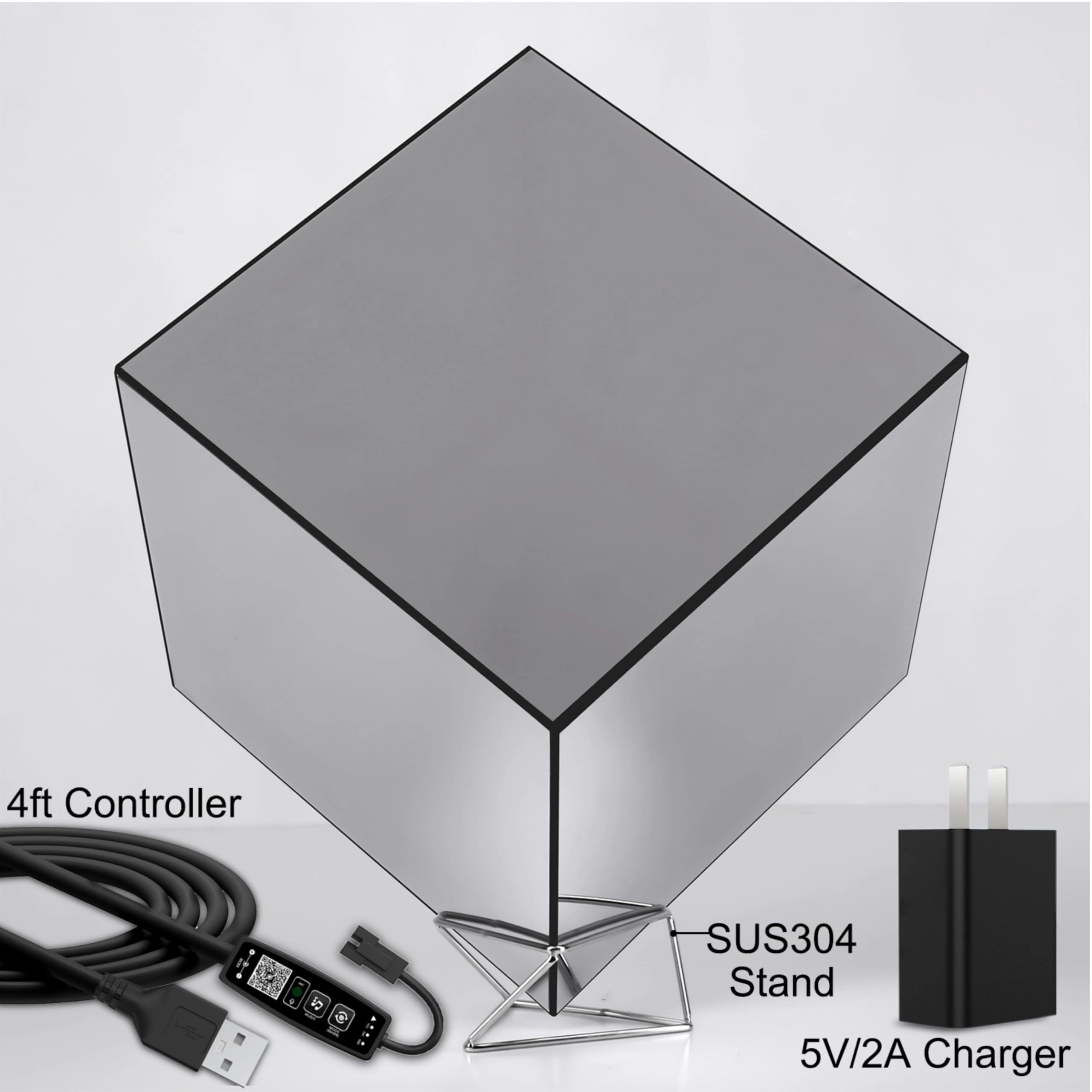 Hyper Cube - LED Table Lamp Color-Changing Music-Sync