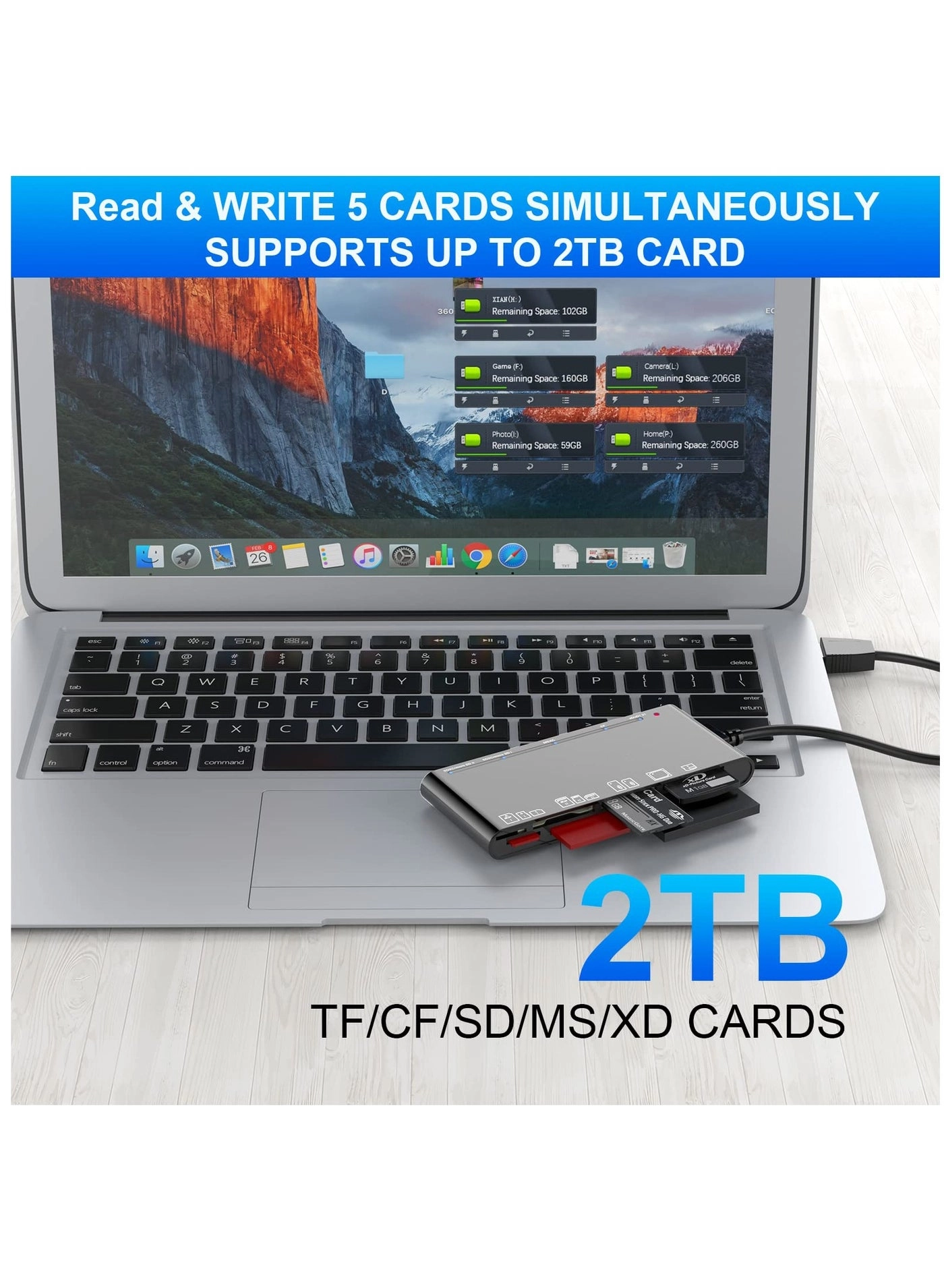 USB 3.0 Memory Card Reader