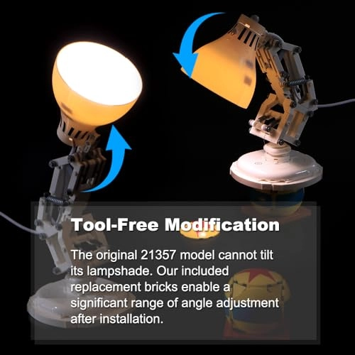 Building Block Light Kit - 3 Colors Dimmable LEDs 43-inch USB Cable