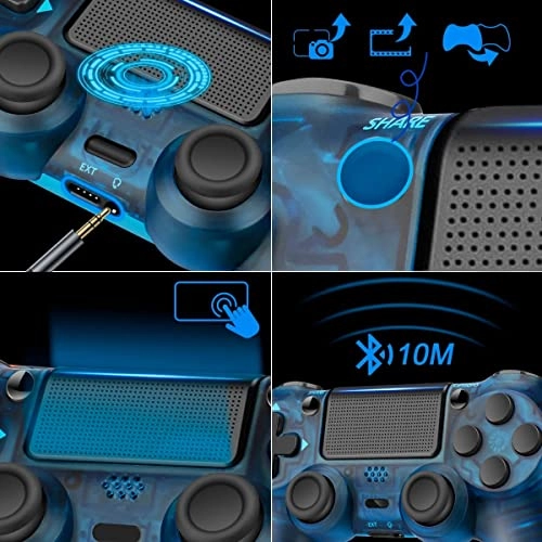 Wireless Game Controller - Red PS4