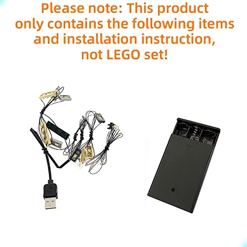 LED Light Kit for LEGO Ideas Sesame Street 21324