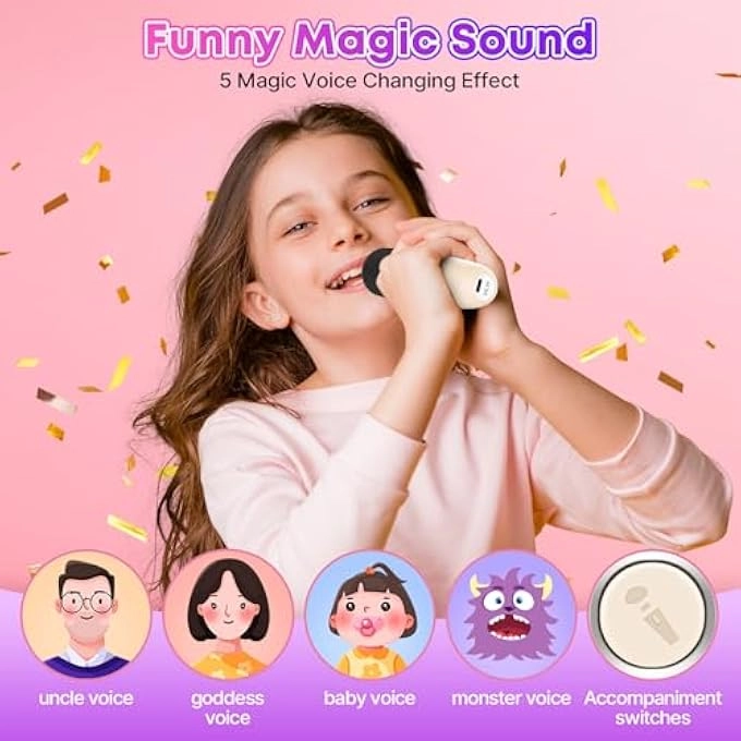 Karaoke Machine Musical Toy - 4 years to 12 years