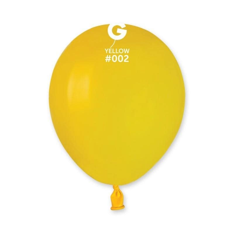 Party Zone 5in Std Latex Balloon - 100ct