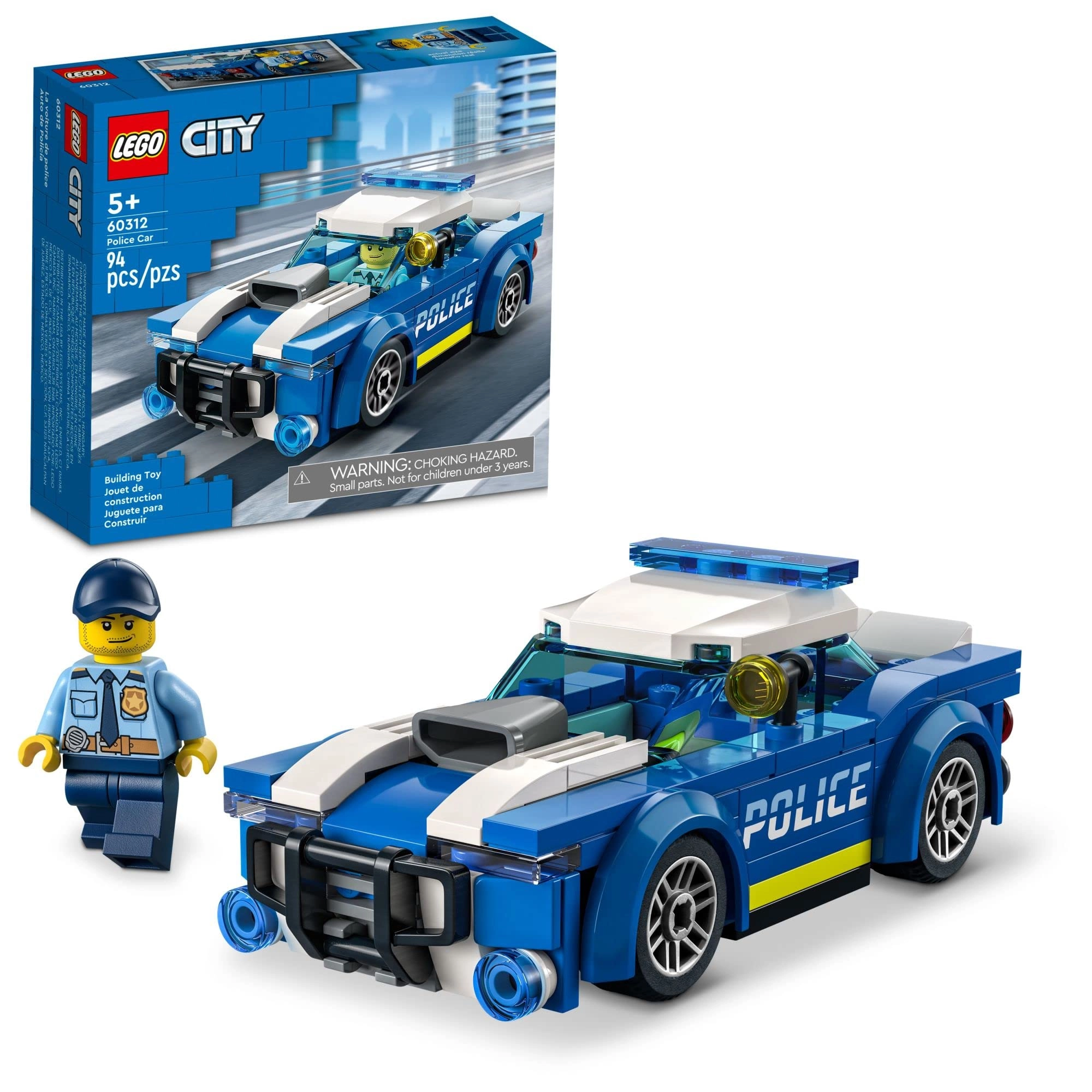 City Police Car (60312) - with Officer Minifigure